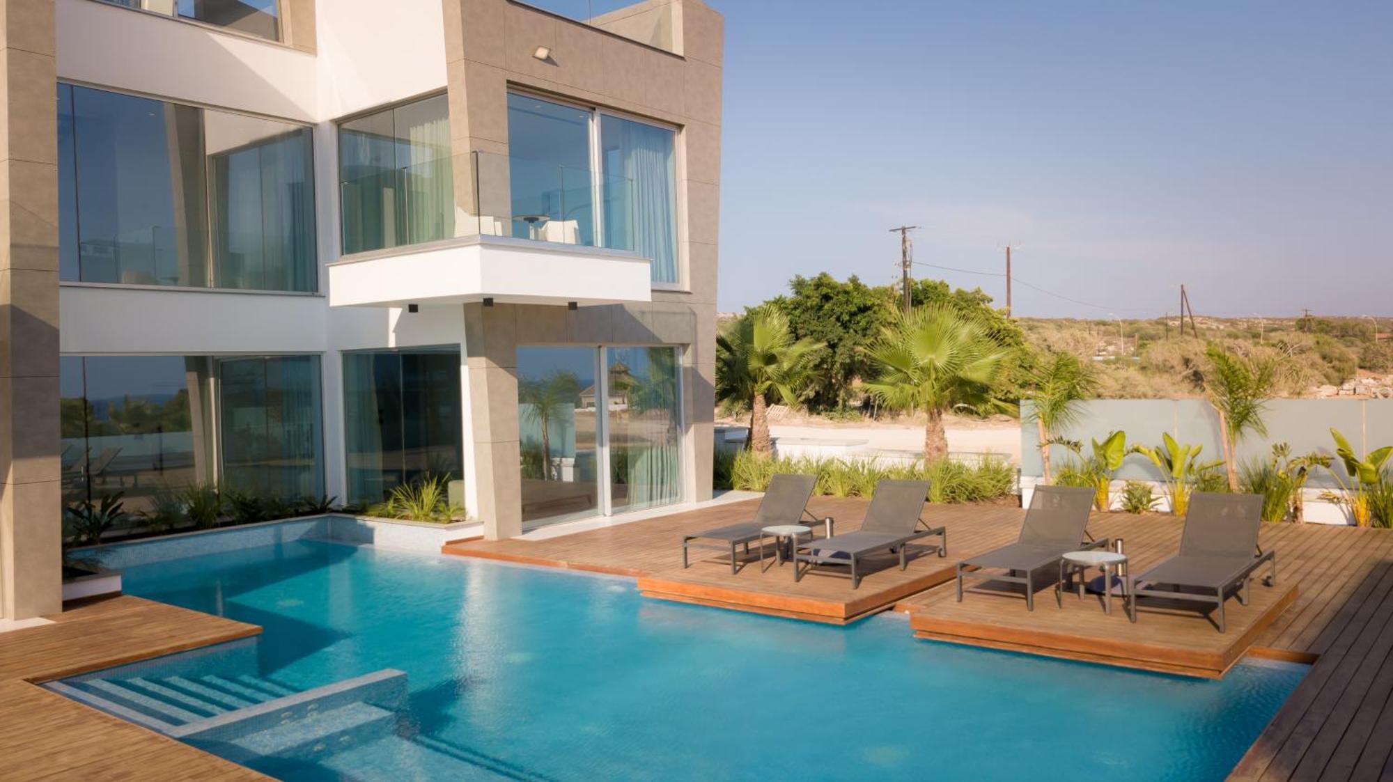 Seaview Luxury Villas Aya Napa Dış mekan fotoğraf