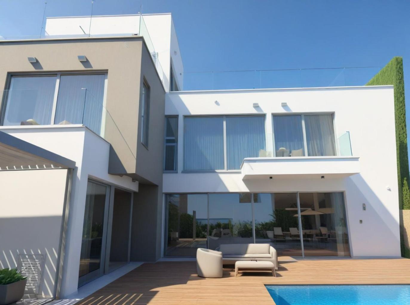 Seaview Luxury Villas Aya Napa Dış mekan fotoğraf