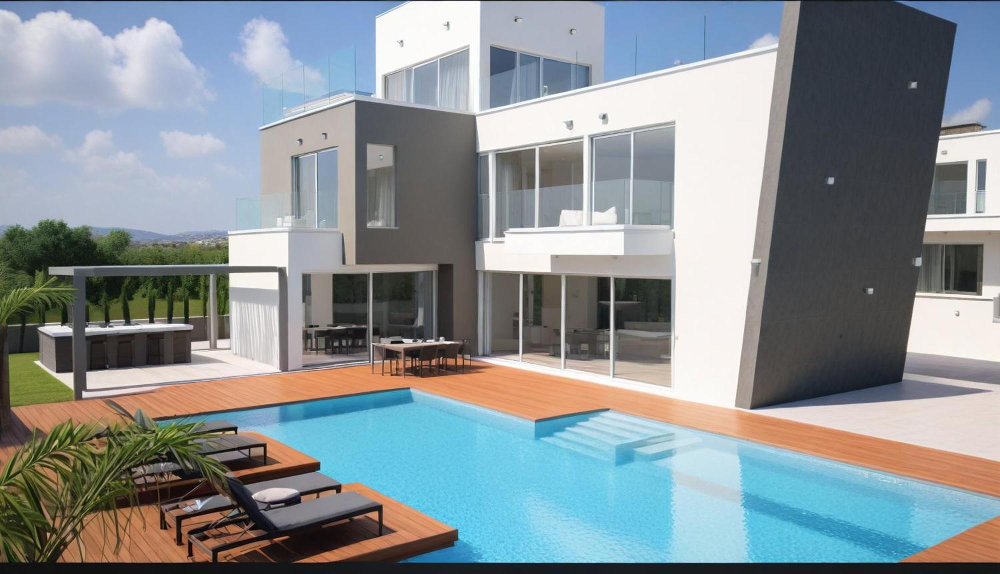 Seaview Luxury Villas Aya Napa Dış mekan fotoğraf